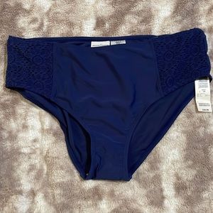Navy blue bikini bottom